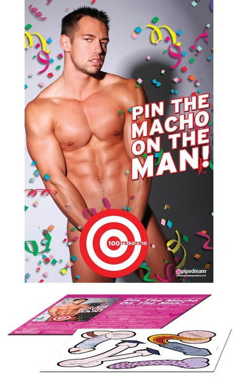 Pin the Macho On The Man Game